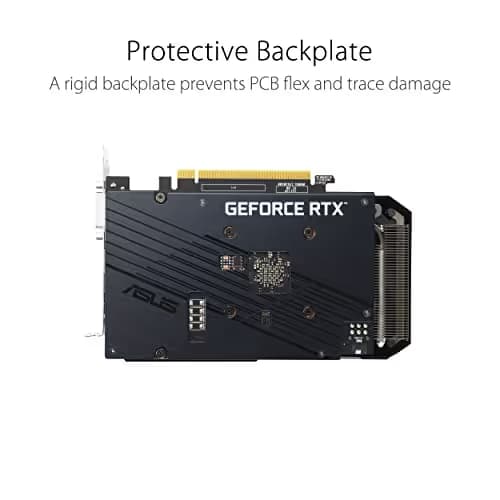 Asus DUAL OC V2 GeForce RTX 3050 8GB GDDR6 Black image