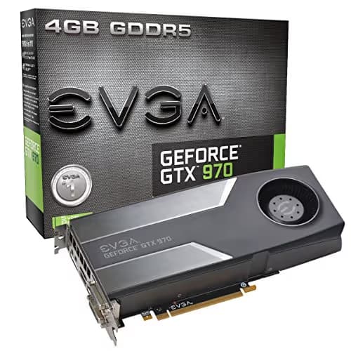 EVGA GeForce GTX 970 Black / Gray 4GB GDDR5 Black / Gray image