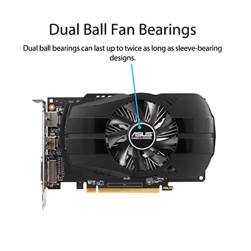 Asus Radeon RX 550 - 512 Radeon RX 550 - 512 4GB GDDR5 Black image