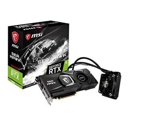 MSI SEA HAWK X GeForce RTX 2080 8GB GDDR6 Black / Silver image