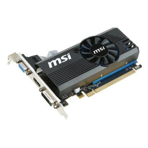 MSI 2GD3 LP Radeon R7 240 2GB DDR3 Black / Silver image