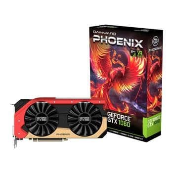 Gainward Phoenix GeForce GTX 1060 6GB 6GB GDDR5 Black / Red main image