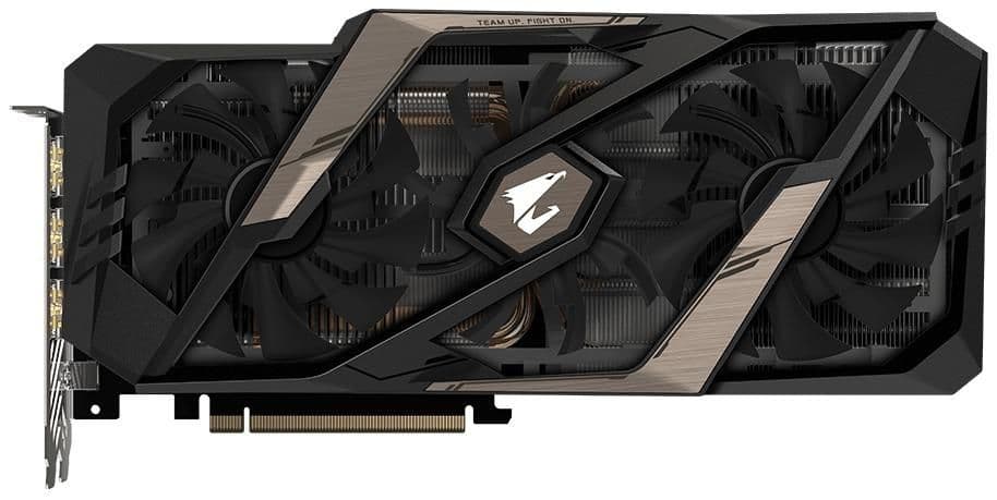 Gigabyte GeForce RTX 2080 AORUS Black / Silver 8GB GDDR6 main image