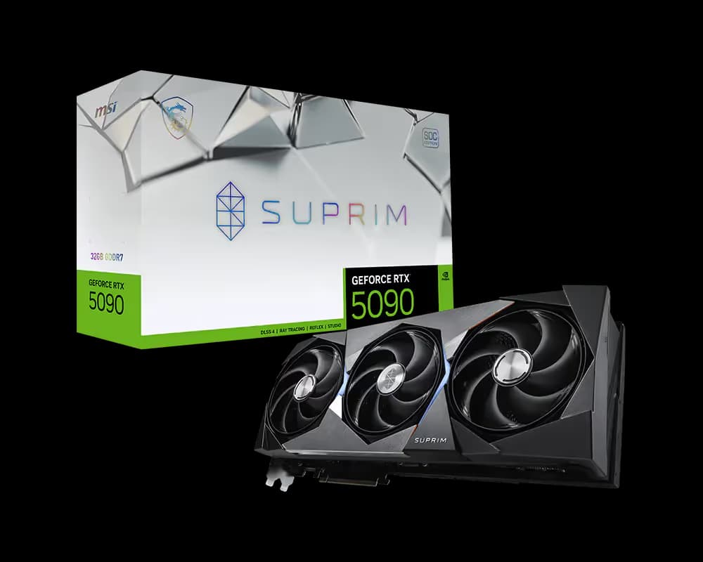 MSI SUPRIM SOC GeForce RTX 5090 32 GB image