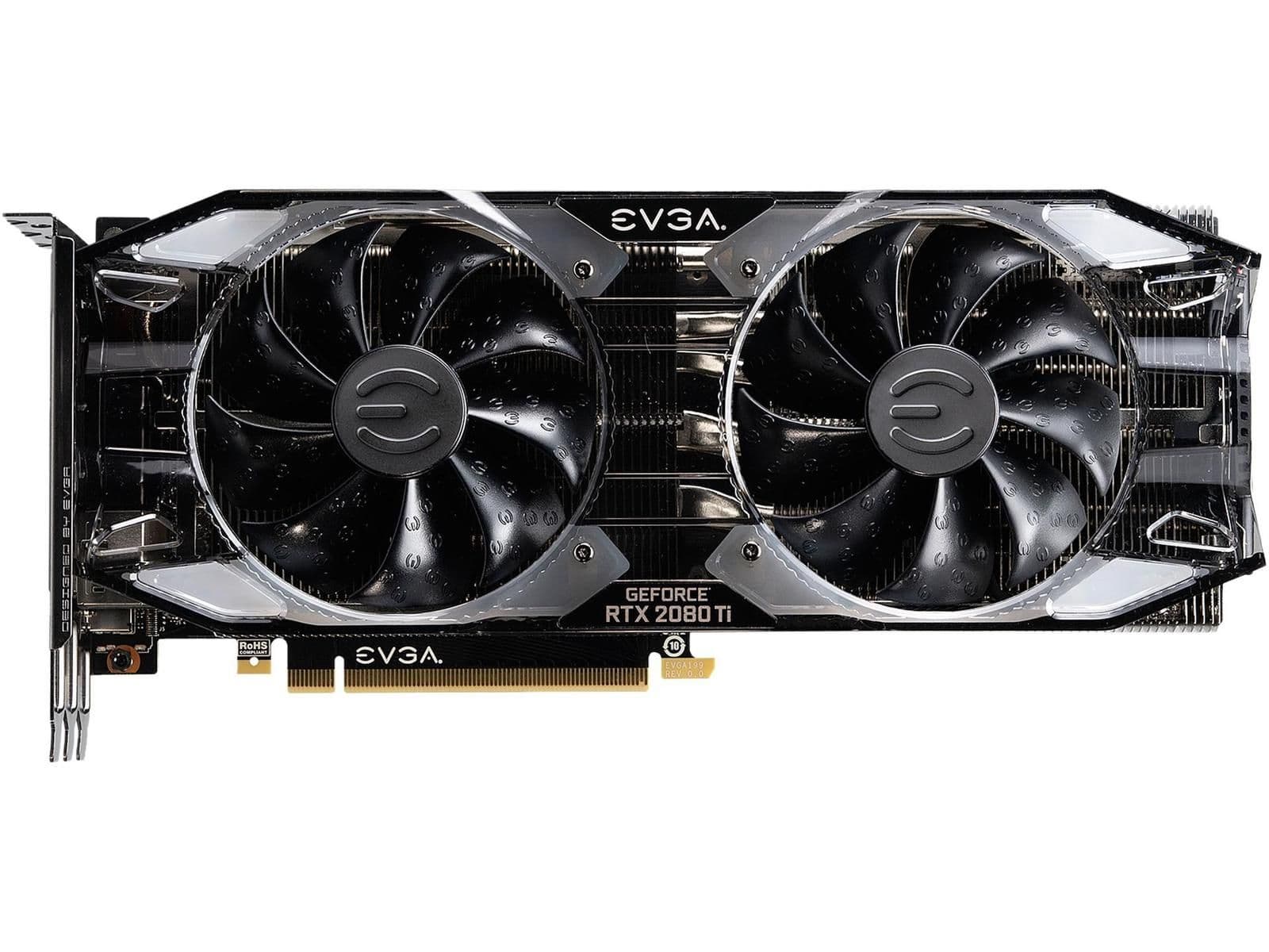 EVGA XC2 ULTRA GAMING GeForce RTX 2080 Ti 11GB GDDR6 Clear / Black image