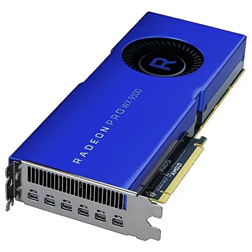 AMD Radeon Pro WX 9100 16GB HBM2 Blue image