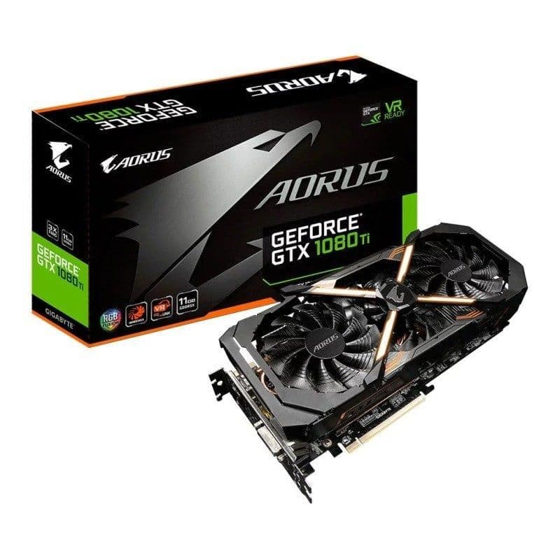 Gigabyte AORUS GeForce GTX 1080 Ti 11GB GDDR5X Black / Orange main image