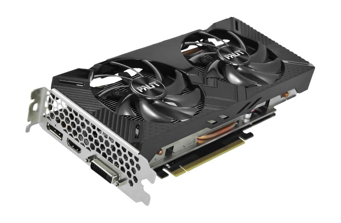 Palit GeForce RTX 2070 Dual 8GB GDDR6 Black image