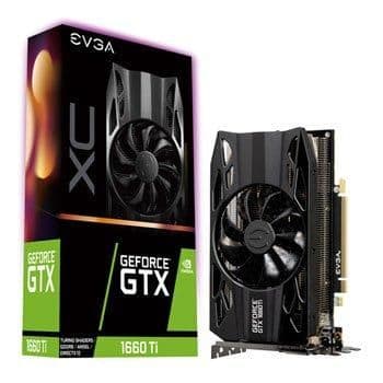 EVGA XC GAMING GeForce GTX 1660 Ti 6GB GDDR6 Black image