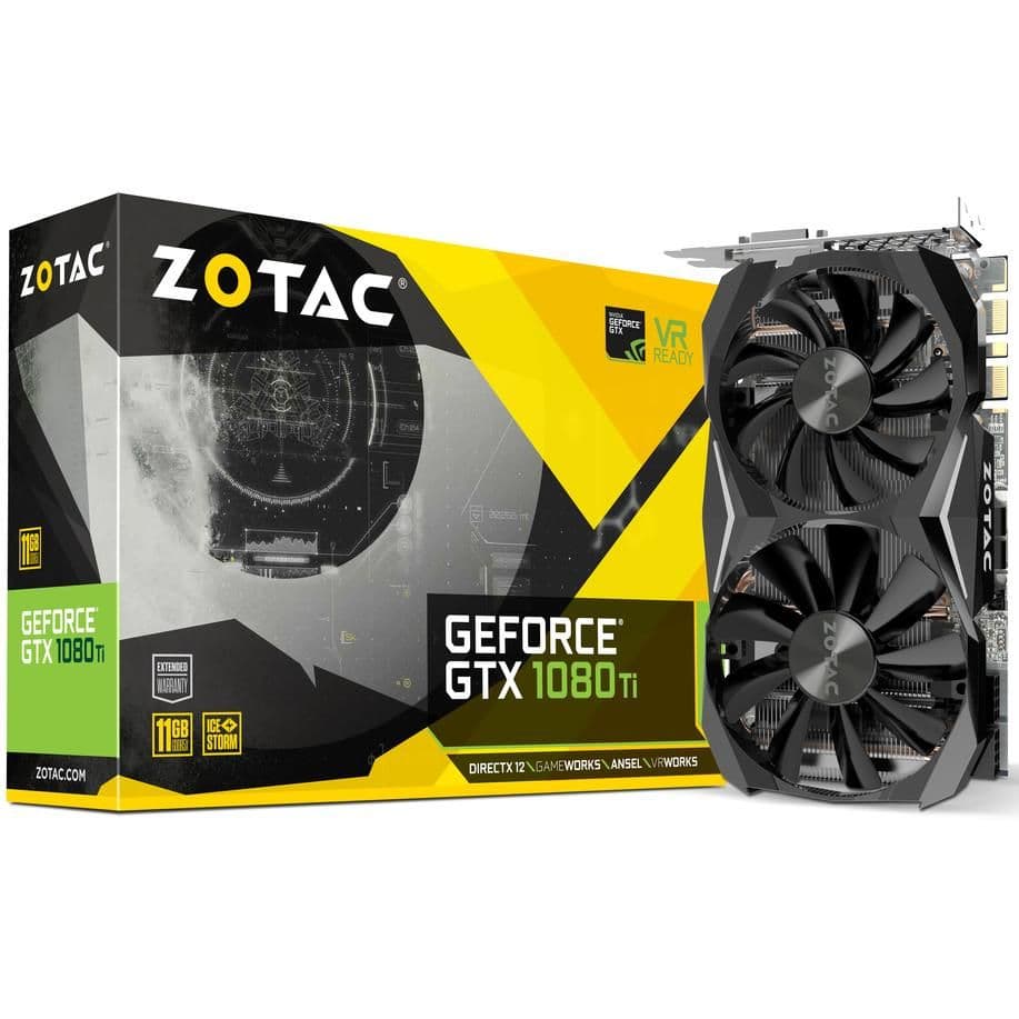 Zotac GeForce GTX 1080 Ti MINI 11GB GDDR5X Black main image