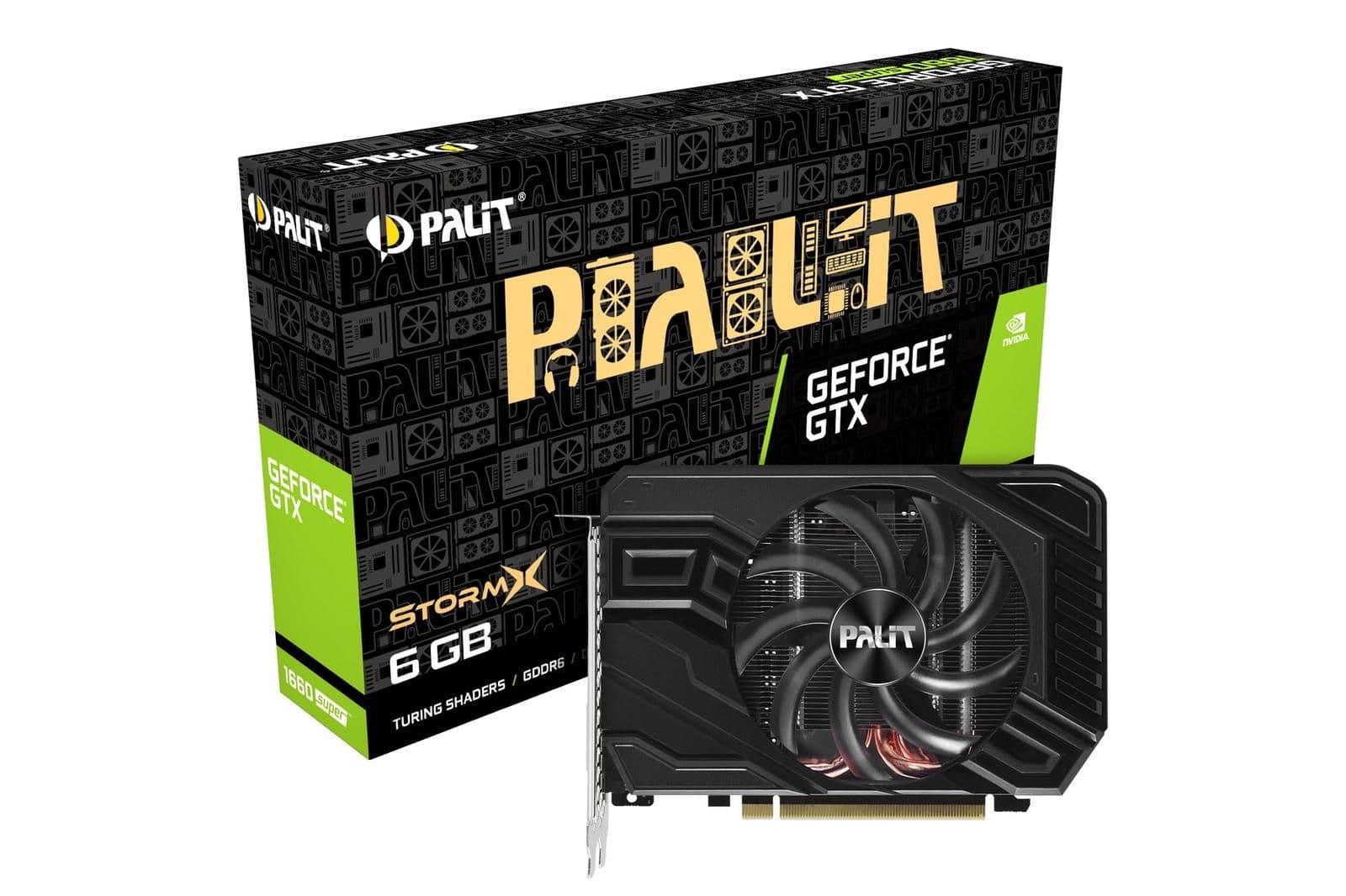 Palit StormX GeForce GTX 1660 SUPER 6GB GDDR6 image