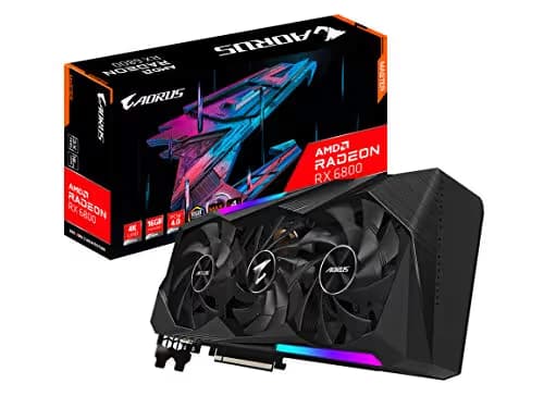 Gigabyte AORUS MASTER Radeon RX 6800 16GB GDDR6 Black image