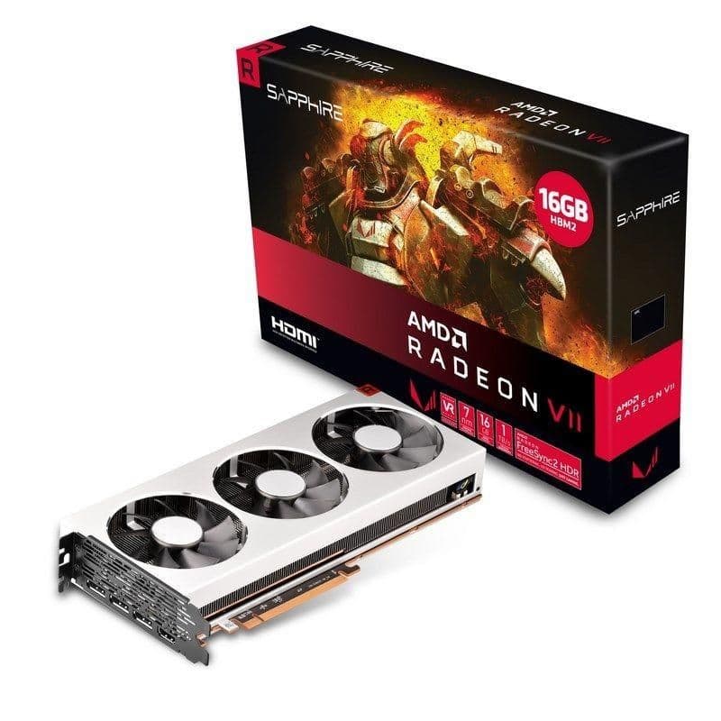 Sapphire 21291-01-40G Radeon VII 16GB HBM2 Silver image