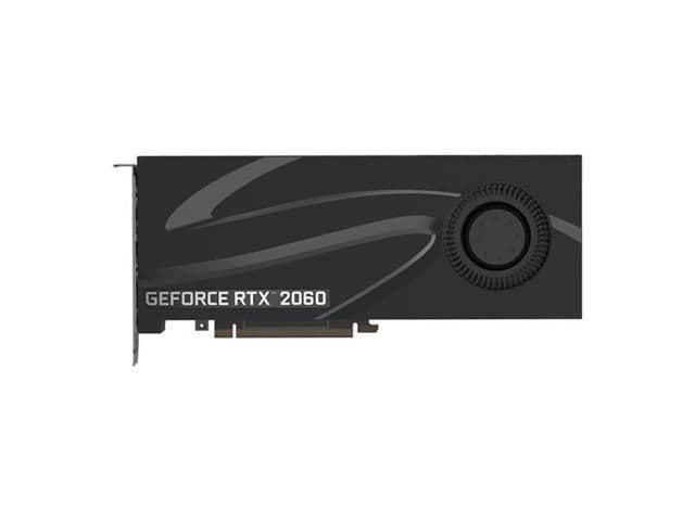 PNY Blower GeForce RTX 2060 6GB GDDR6 Black / Gray image