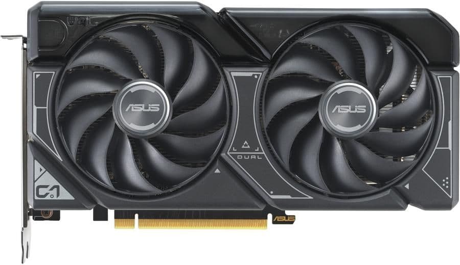 Asus DUAL OC V2 GeForce RTX 4060 Ti 8GB GDDR6 Black image