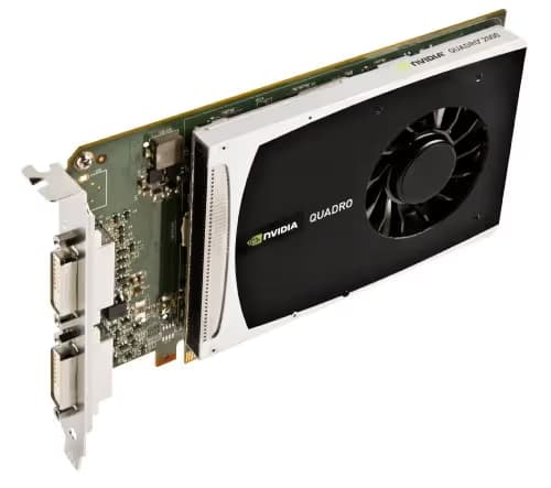 PNY VCQ2000D-PB Quadro 2000D 1 GB image