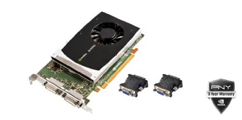PNY VCQ2000D-PB Quadro 2000D 1 GB image