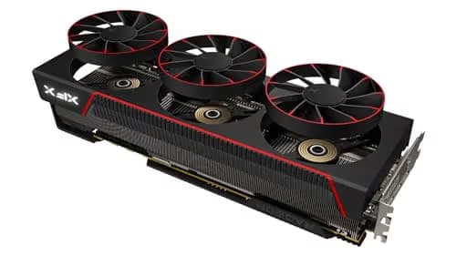 XFX Radeon RX 7800 XT Quicksilver Magnetic Air 16GB GDDR6 Black / Red image