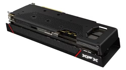 XFX Radeon RX 7800 XT Quicksilver Magnetic Air 16GB GDDR6 Black / Red image
