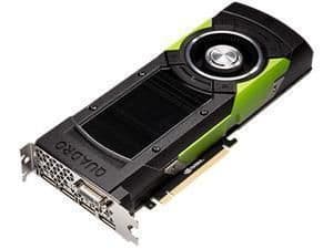 PNY VCQM6000-24GB-PB Quadro M6000 24GB GDDR5 Black / Green image