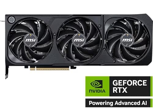 MSI GeForce RTX 5070 12G SHADOW 3X OC 12GB GDDR7 image