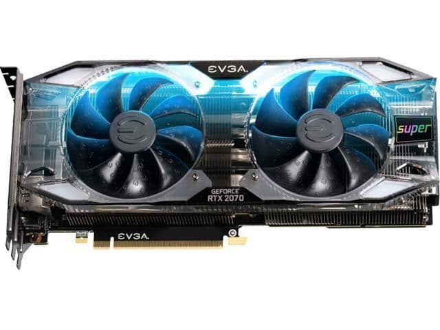 EVGA XC ULTRA+ GeForce RTX 2070 SUPER 8GB GDDR6 Black image