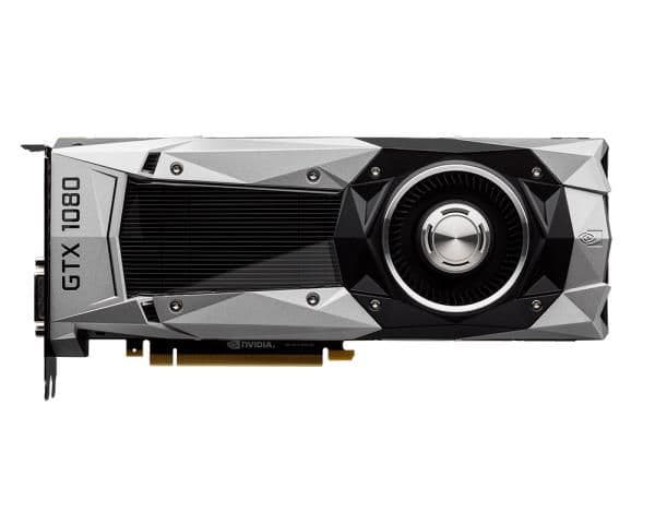 MSI Founders Edition GeForce GTX 1080 8GB GDDR5X Black / Silver image