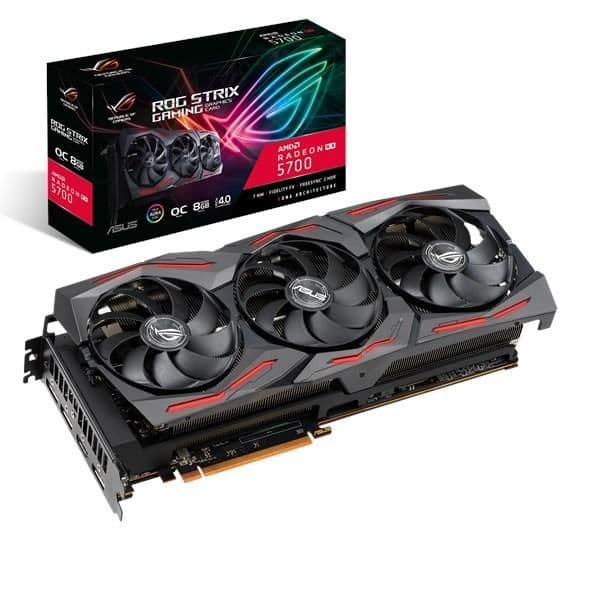 Asus Radeon RX 5700 STRIX GAMING OC 8GB GDDR6 Black main image