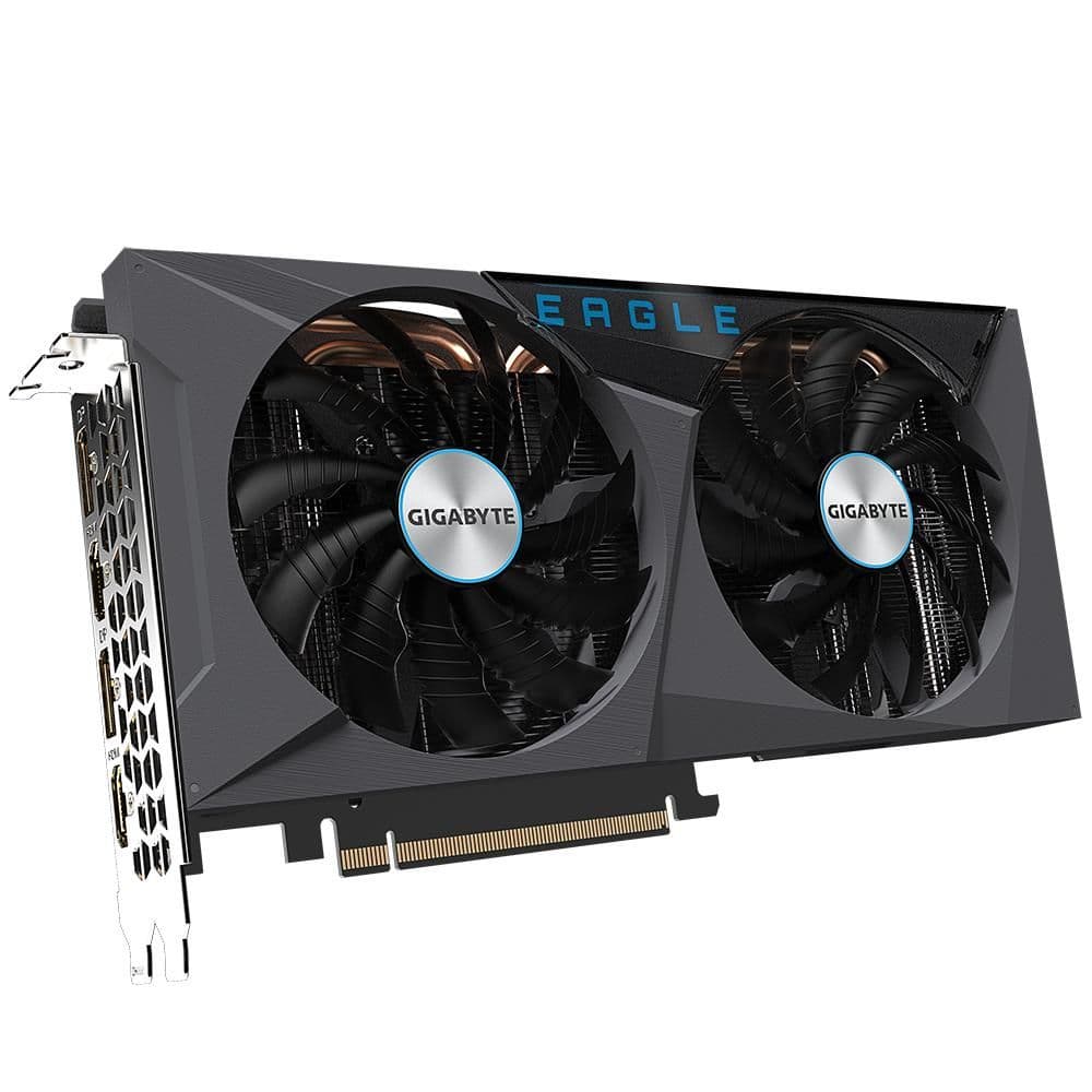 Gigabyte EAGLE OC GeForce RTX 3060 12GB GDDR6 Black image