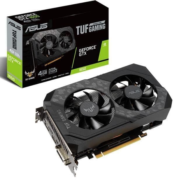 Asus TUF GAMING V2 GeForce GTX 1650 G6 4GB GDDR6 Black image