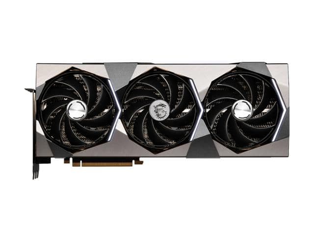 MSI SUPRIM GeForce RTX 4080 16GB GDDR6X Black image