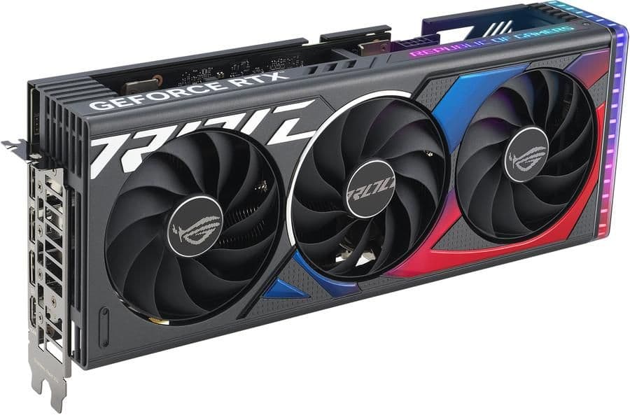 Asus ROG STRIX GAMING GeForce RTX 4060 Ti 8GB GDDR6 Black / Red image