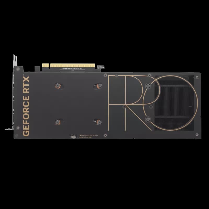 Asus ProArt Black / Gold GeForce RTX 4070 SUPER 12GB GDDR6X Black / Gold image