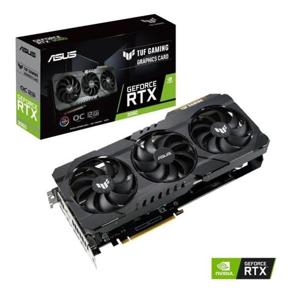 Asus TUF GAMING OC GeForce RTX 3060 12GB 12 GB main image