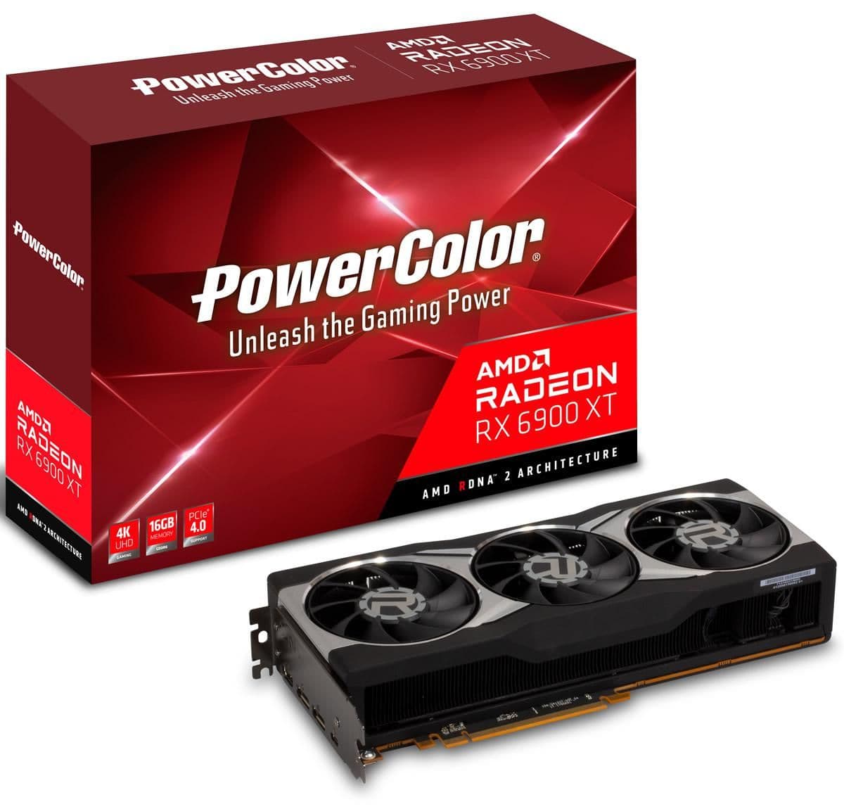 PowerColor AXRX 6900XT 16GBD6-M2DHC Radeon RX 6900 XT 16 GB image