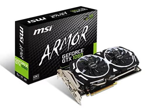 MSI GeForce GTX 1060 6GB ARMOR OCV1 6GB GDDR5 Black / White main image