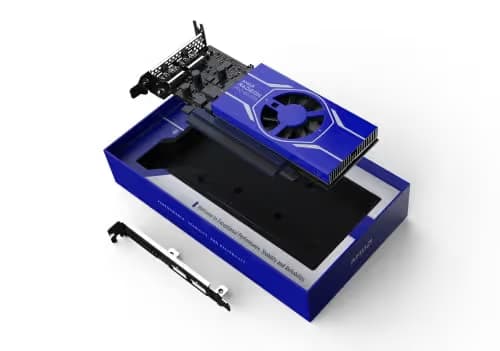 AMD Radeon PRO W6400 Blue 4GB GDDR6 Blue image