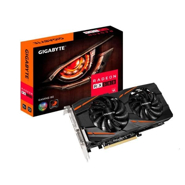 Gigabyte GAMING MI Radeon RX 580 8GB GDDR5 Black / Orange main image