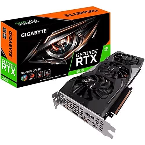 Gigabyte GeForce RTX 2070 GAMING OC Black / Gray 8GB GDDR6 image