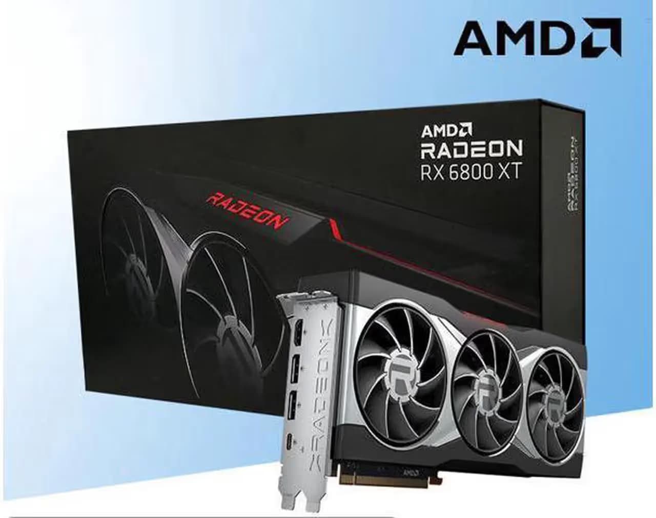 AMD Radeon RX 6800 XT Black / Silver 16GB GDDR6 image