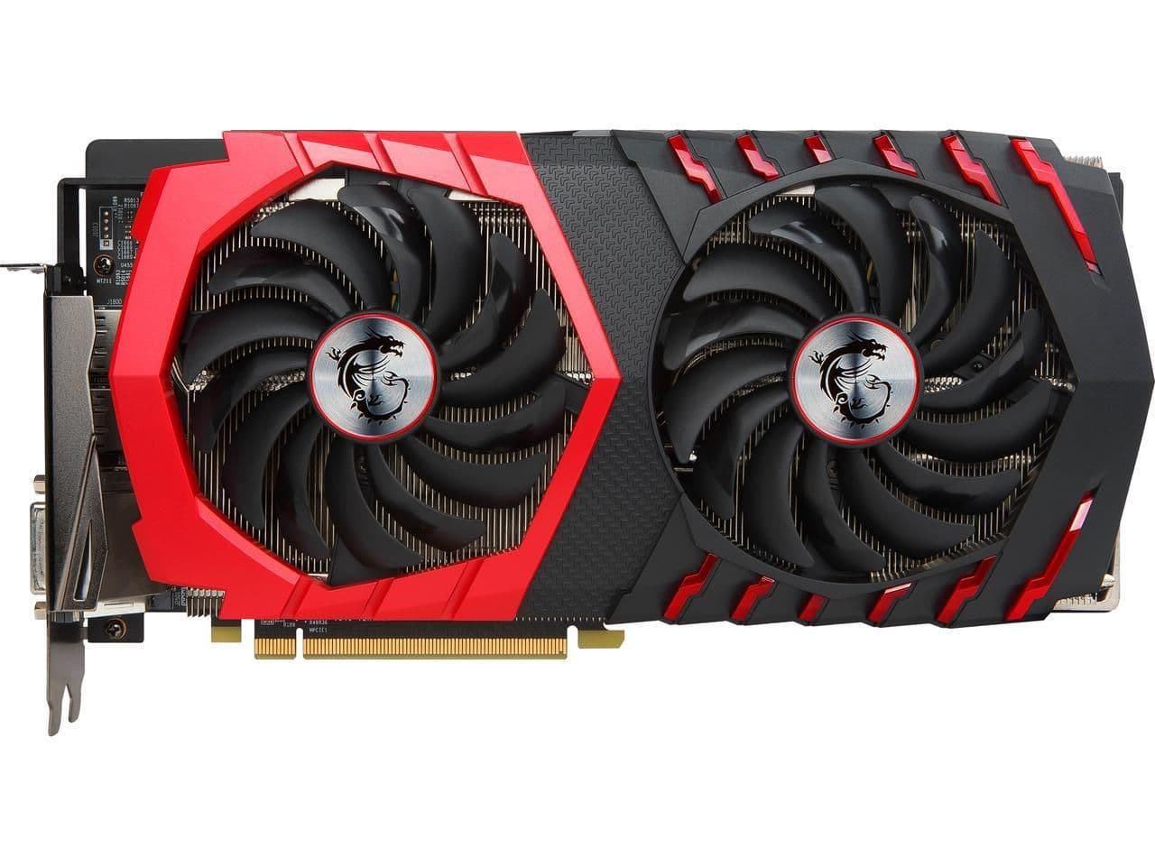 MSI GAMING X+ Radeon RX 580 8GB GDDR5 Black / Red image