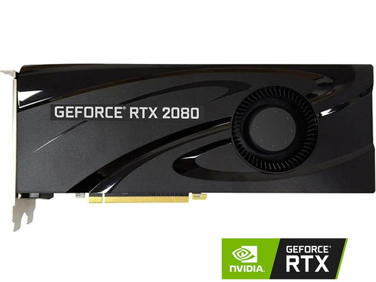 PNY Blower GeForce RTX 2080 8GB GDDR6 Black main image