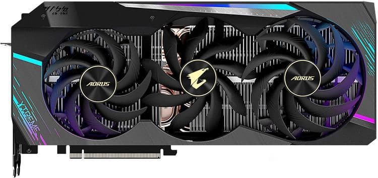 Gigabyte AORUS XTREME GeForce RTX 3080 10GB GDDR6X Black Silver main image