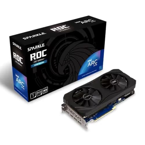 Sparkle ROC OC Arc A770 16GB GDDR6 Black image