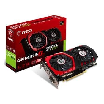 MSI GAMING X GeForce GTX 1050 2GB GDDR5 Black / Red main image