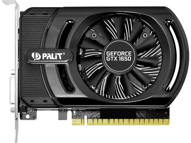 Palit StormX OC GeForce GTX 1650 G5 4GB GDDR5 Black main image