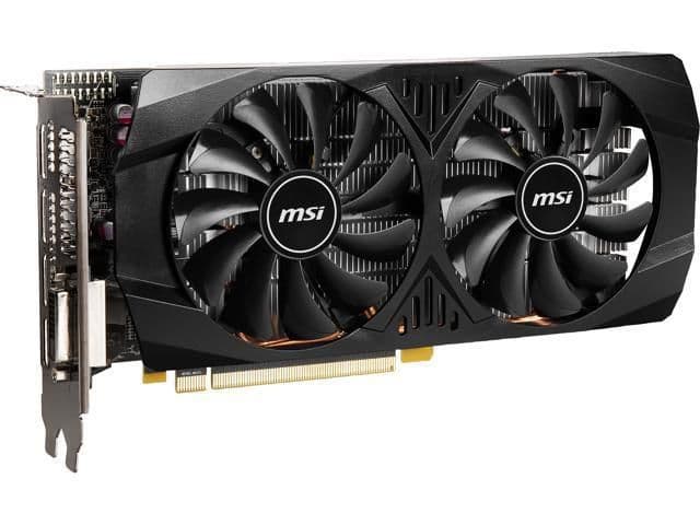 MSI GT OC Radeon RX 570 8GB GDDR5 Black image