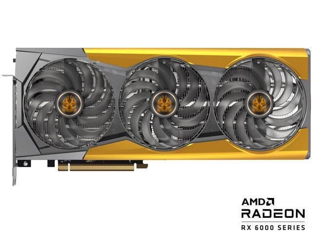 Sapphire Toxic Radeon RX 6900 XT 16GB GDDR6 Silver / Yellow main image