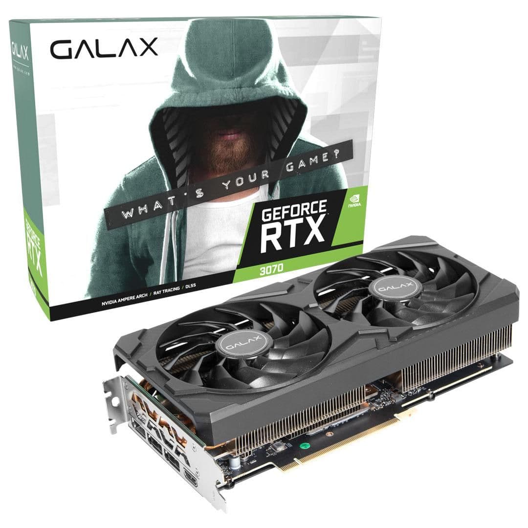 GALAX (1-click OC) GeForce RTX 3070 8GB GDDR6 Black main image