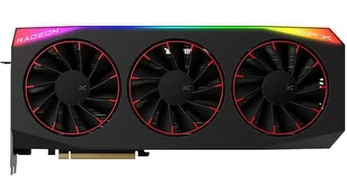 XFX Mercury AMD Radeon RX 9070XT OC Magnetic Air Edition with RGB 16GB GDDR6 image